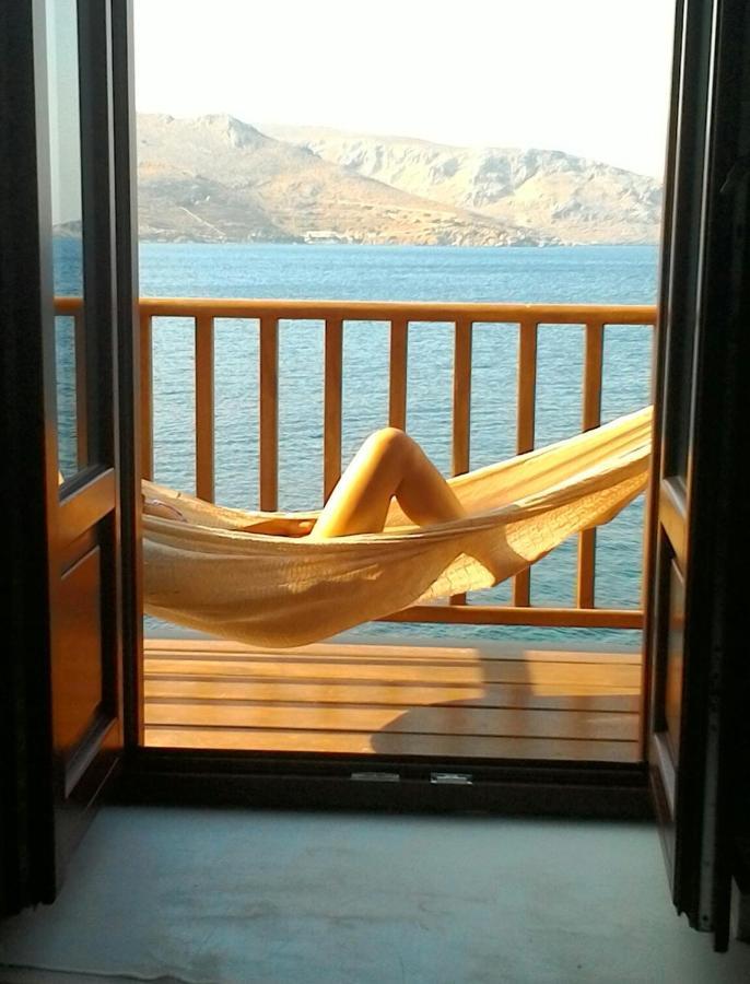 Апартаменты Leros Wonder House Агия-Марина Экстерьер фото
